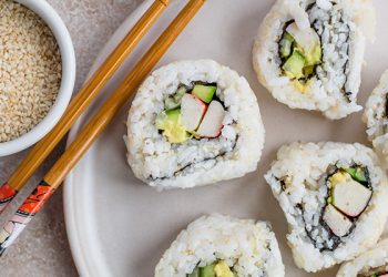 Sushi Rice and California Rolls