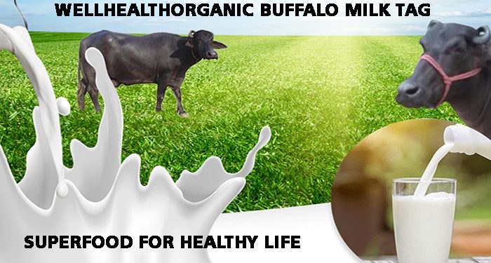 WellHealthOrganic Buffalo Milk Tag